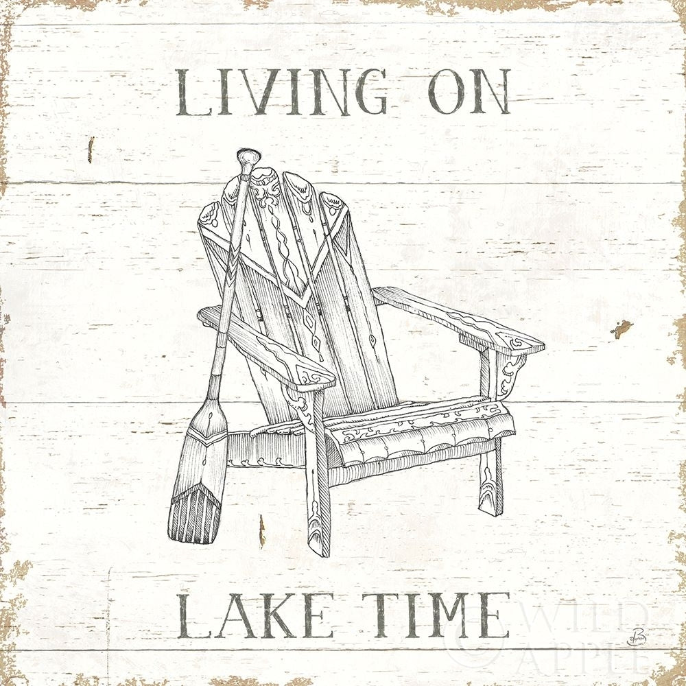 Lake Sketches IV Poster Print by Daphne Brissonnet-VARPDX54082 Image 1