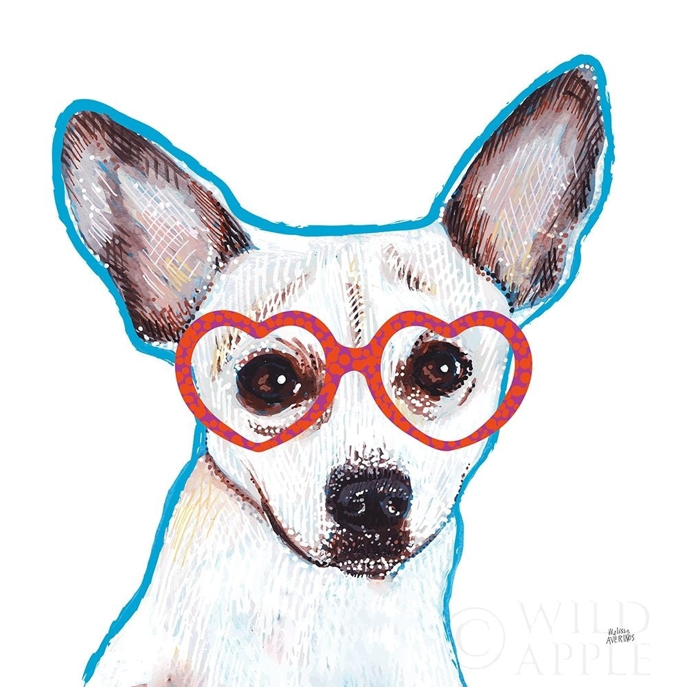 Bespectacled Pet I Poster Print by Melissa Averinos-VARPDX54787 Image 1