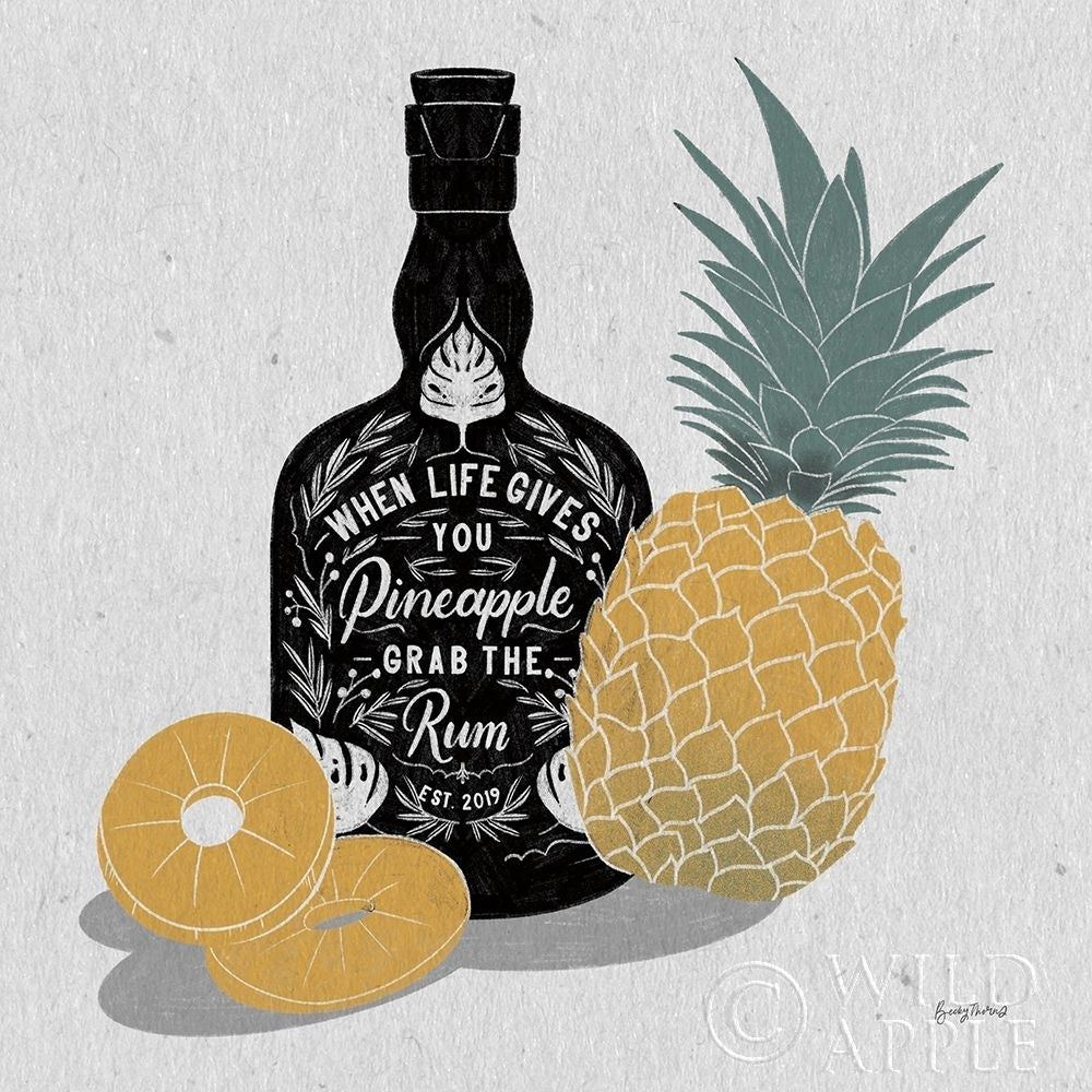 Fruity Spirits Rum Poster Print by Becky Thorns-VARPDX54990 Image 1