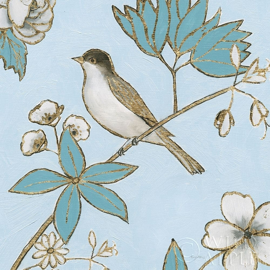 Toile Birds IV Poster Print by Emily Adams-VARPDX55102 Image 1