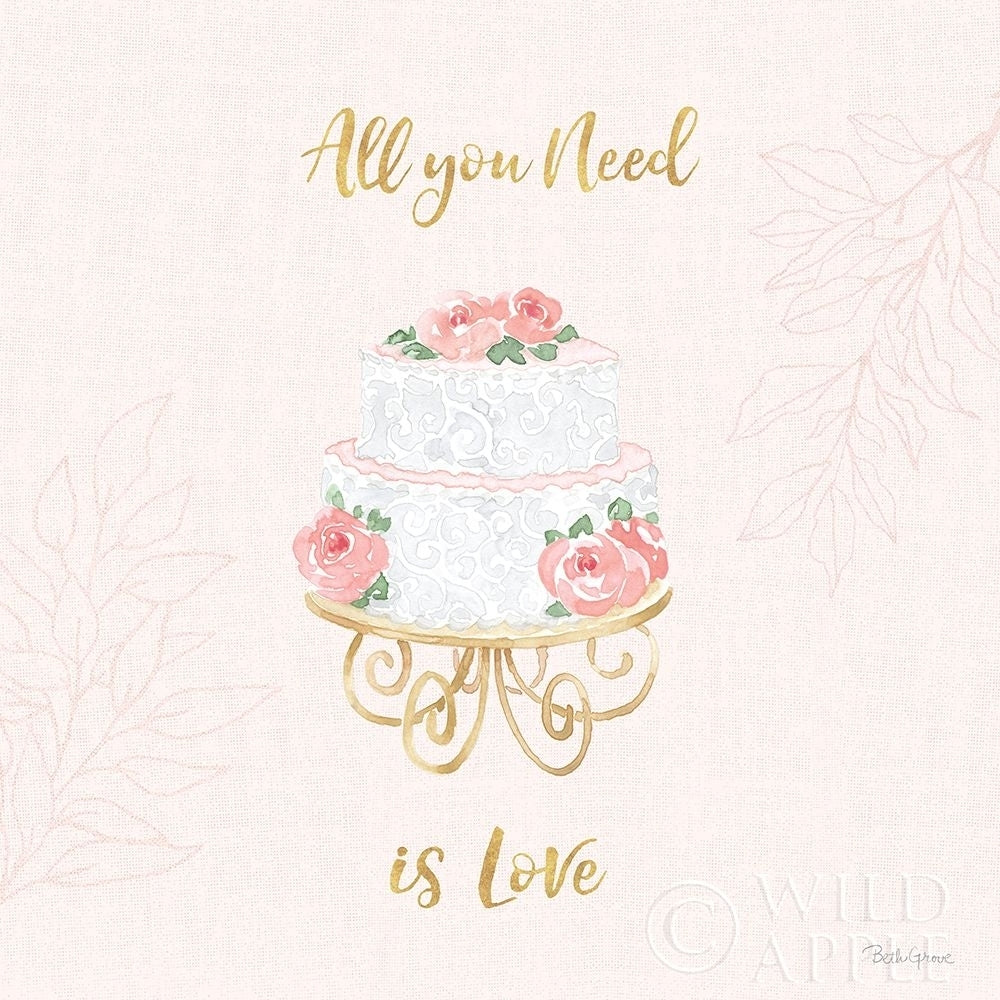 All You Need is Love IX Pink Poster Print by Beth Grove-VARPDX55416 Image 1