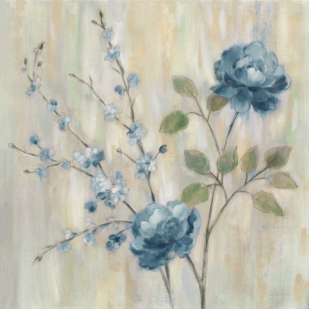 Contemporary Chinoiserie Blue by Silvia Vassileva-VARPDX65021 Image 1