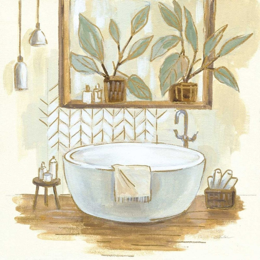 Sage Bathroom I by Silvia Vassileva-VARPDX66077 Image 1