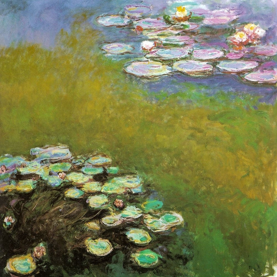 Water-lilies I 1909 Poster Print - Claude Monet-VARPDX67158 Image 1