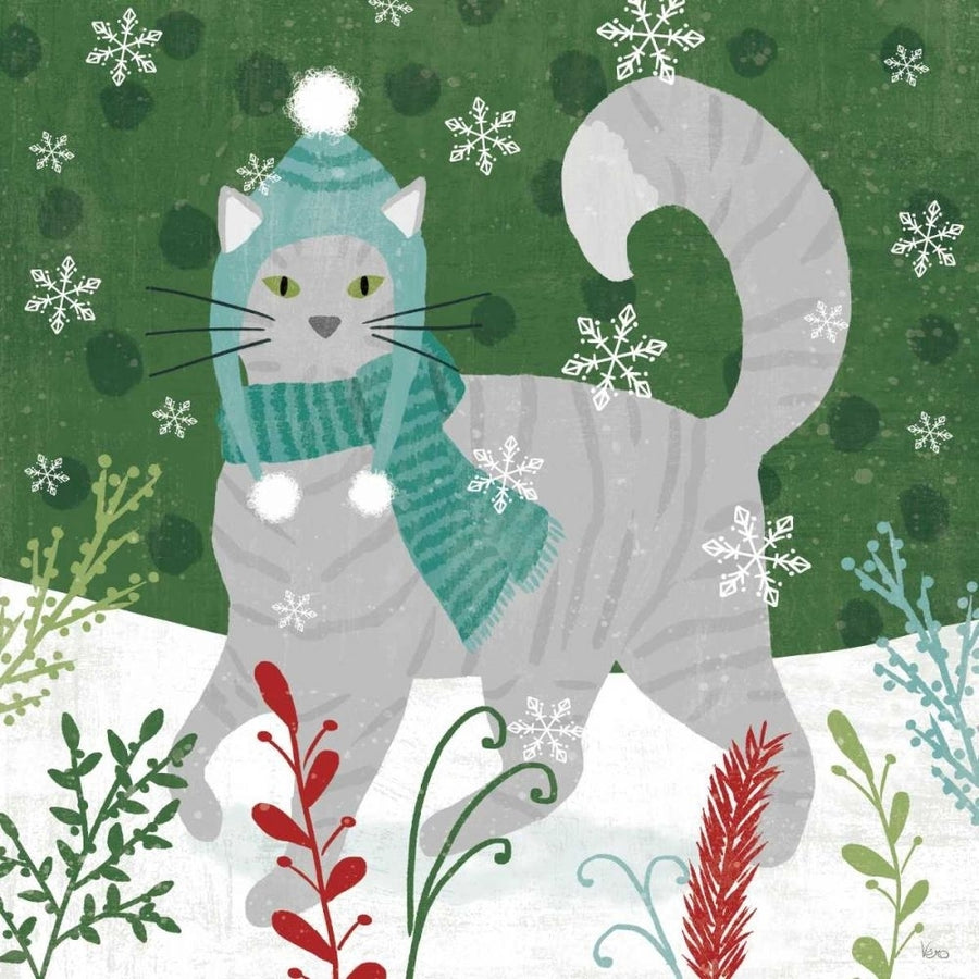 Purrfect Holiday V by Veronique Charron-VARPDX67157 Image 1