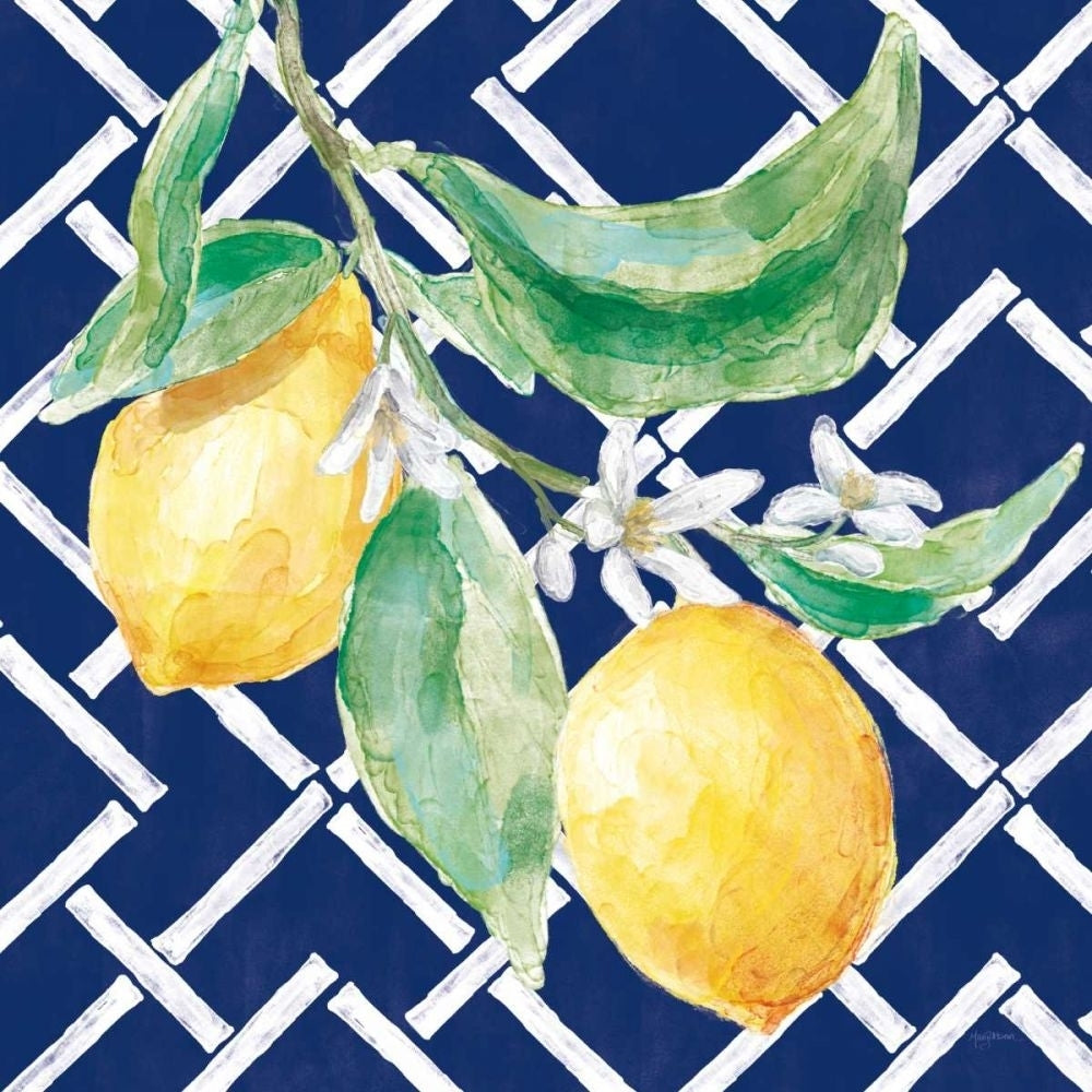 Everyday Chinoiserie Lemons I by Mary Urban-VARPDX68943 Image 1