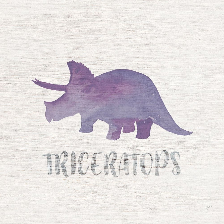 Triceratops Sq Poster Print - Karyn Panganiban-VARPDX68941 Image 1