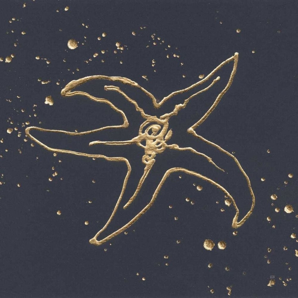 Gold Starfish III by Chris Paschke-VARPDX69363 Image 1