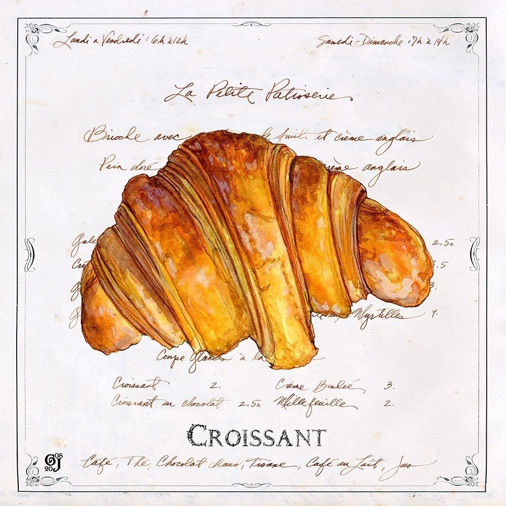 Croissant Poster Print - Ginny Joyner-VARPDX70694D Image 1