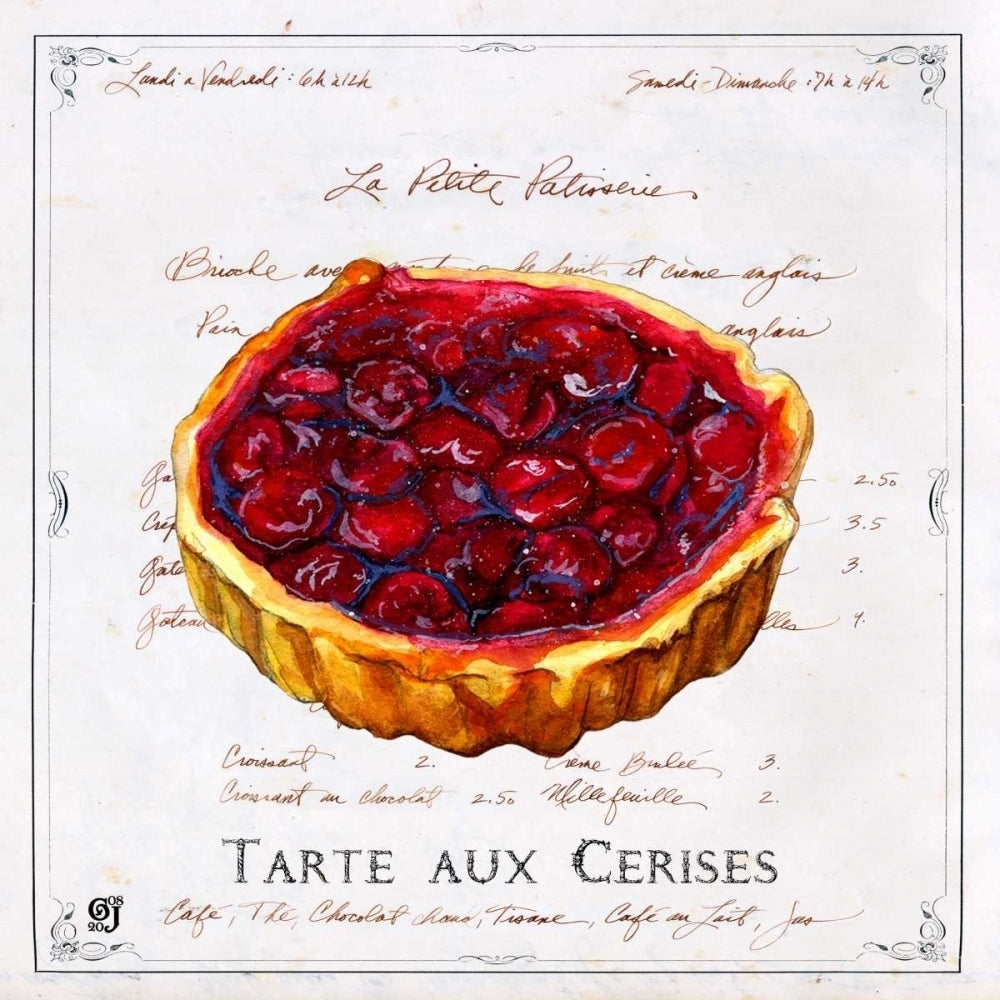 Tarte aux Cerises Poster Print - Ginny Joyner-VARPDX70696D Image 1