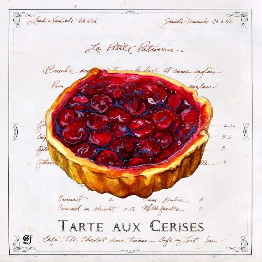 Tarte aux Cerises Poster Print - Ginny Joyner-VARPDX70696D Image 1