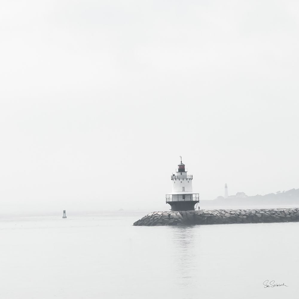 Casco Bay Lighthouse I Poster Print - Sue Schlabach-VARPDX72424 Image 1