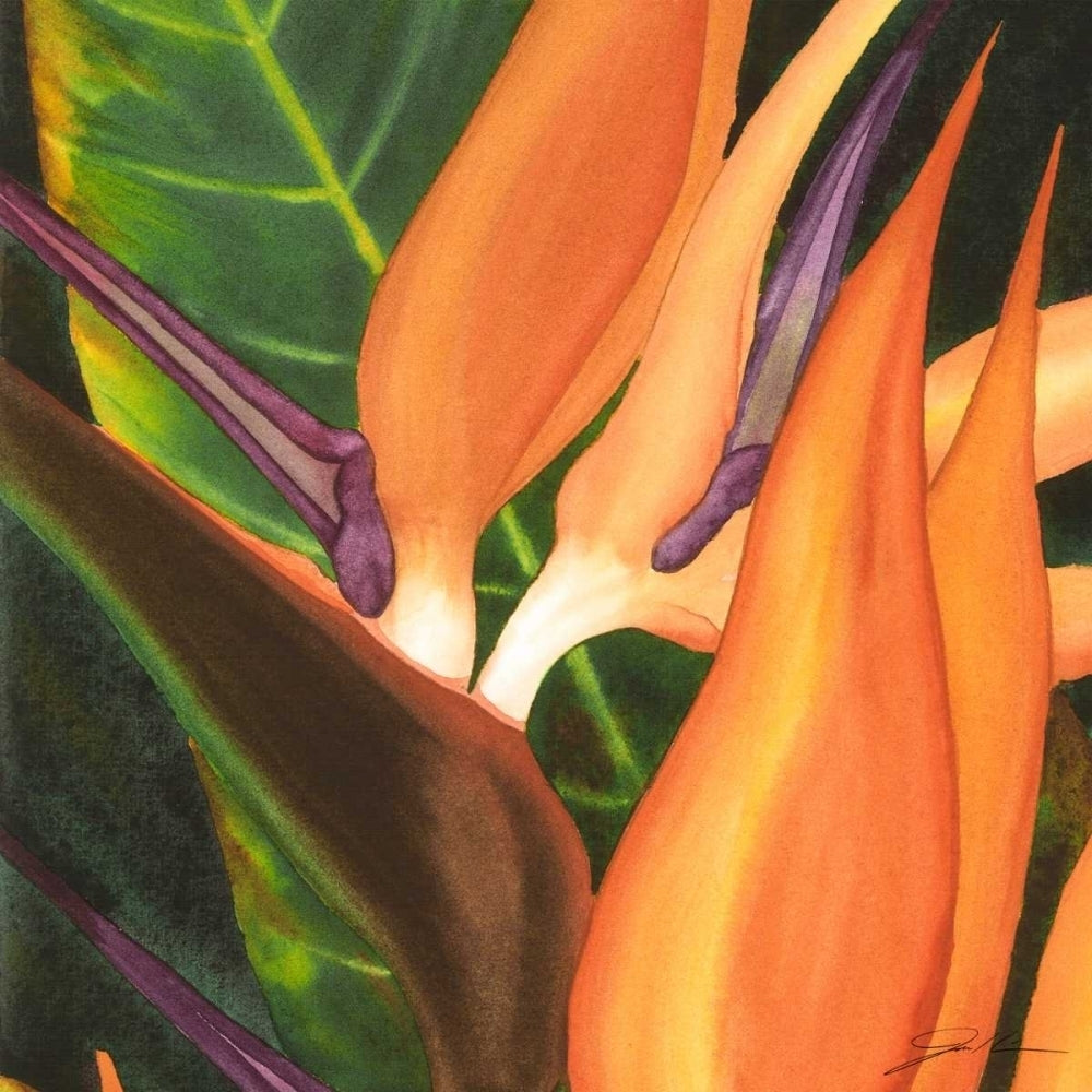 Bird of Paradise Tile I Poster Print - Jason Higby-VARPDX72436GG Image 1