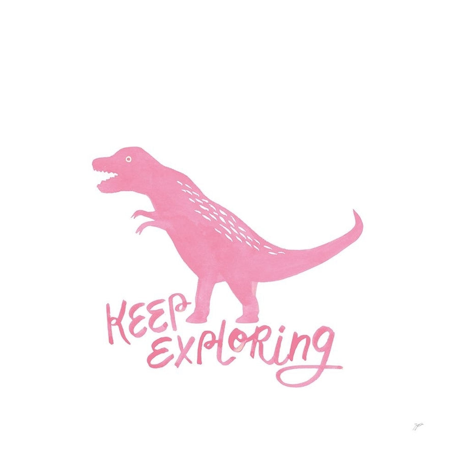 Dino Inspiration VIII Pink Poster Print - Karyn Panganiban-VARPDX72673 Image 1