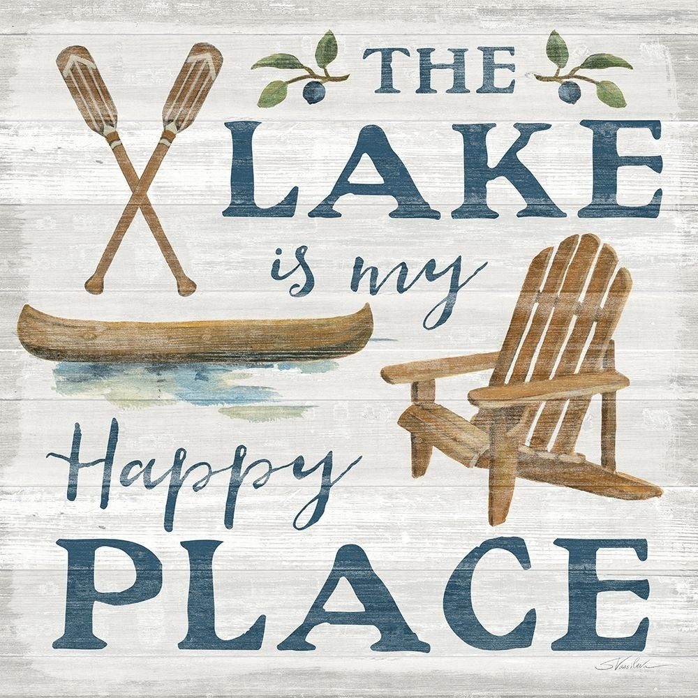 Lakeside Retreat IX Canoe Poster Print - Silvia Vassileva-VARPDX74112 Image 1