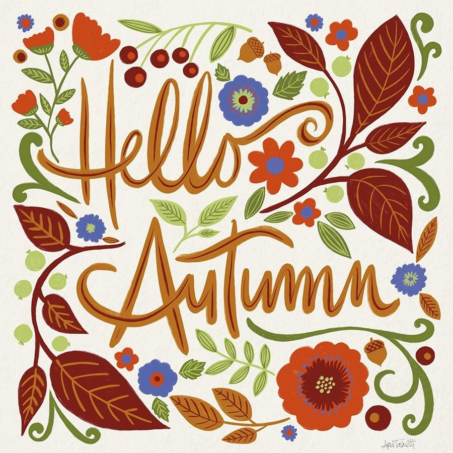 Hello Autumn I Poster Print - Anne Tavoletti-VARPDX74880 Image 1