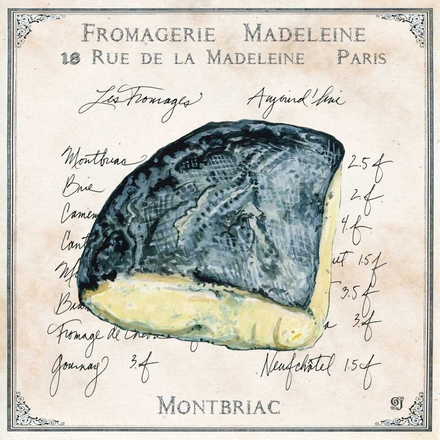 Fromages I Poster Print - Ginny Joyner-VARPDX75054D Image 1