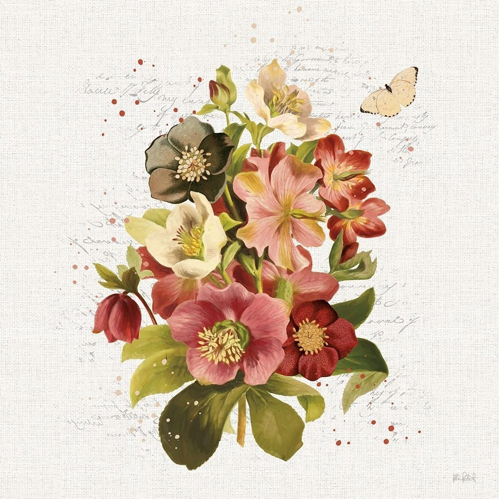 Vintage Petals VIII Poster Print - Katie Pertiet-VARPDX76254 Image 1