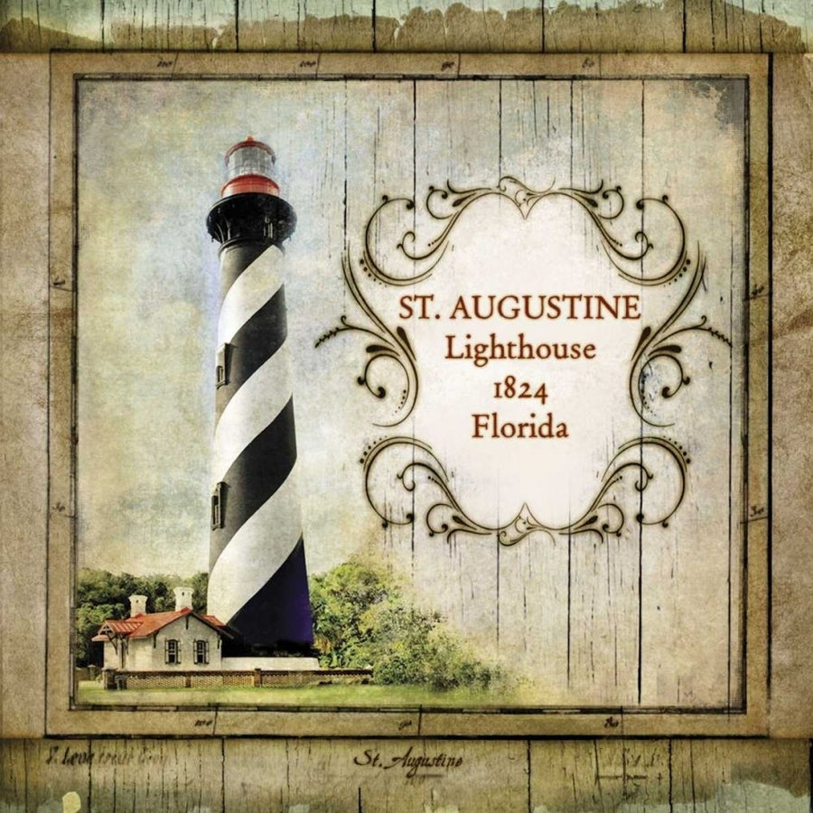 Florida Lighthouse IX Poster Print - Anne Creative Beth-VARPDX76373D Image 1