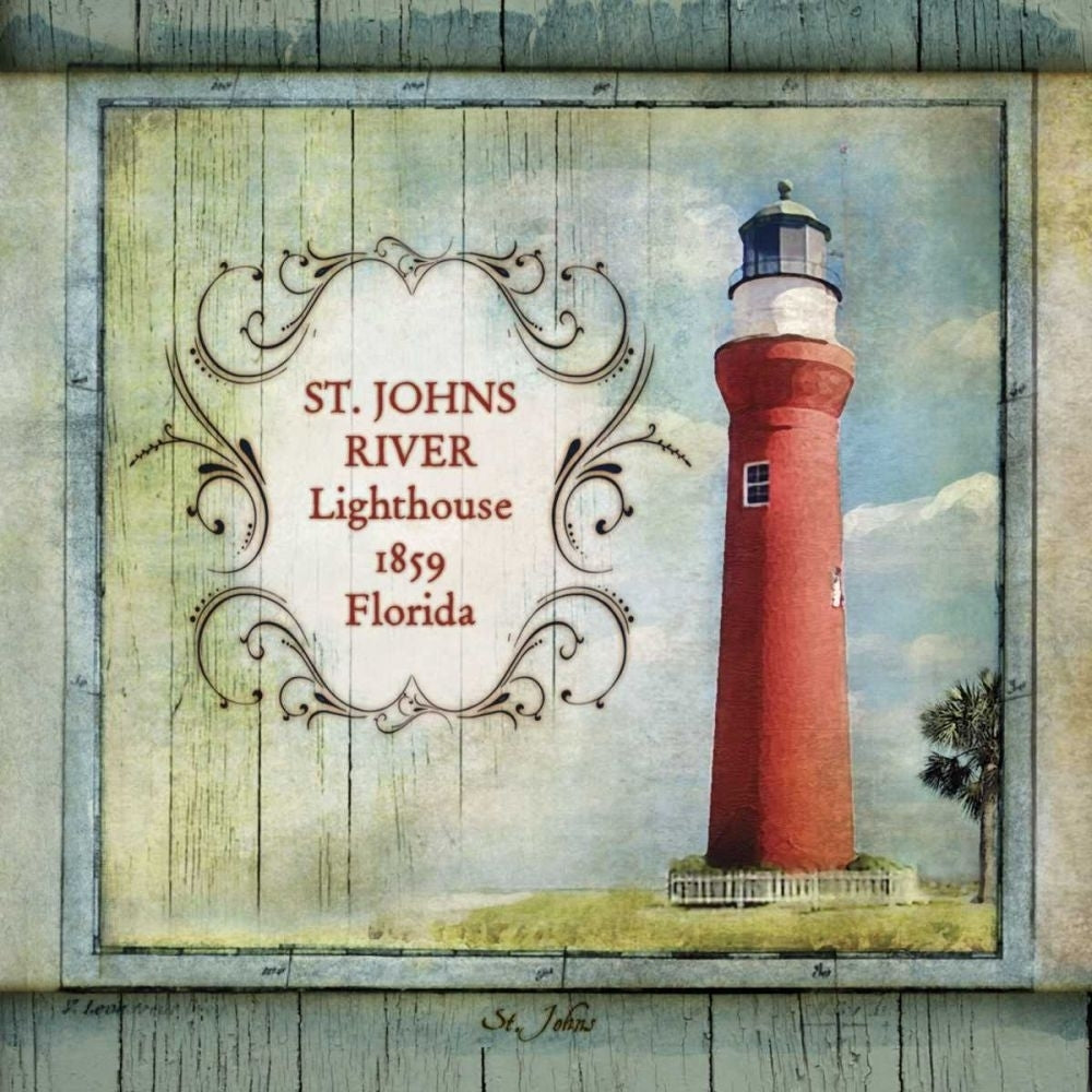 Florida Lighthouse XI Poster Print - Anne Creative Beth-VARPDX76375D Image 1