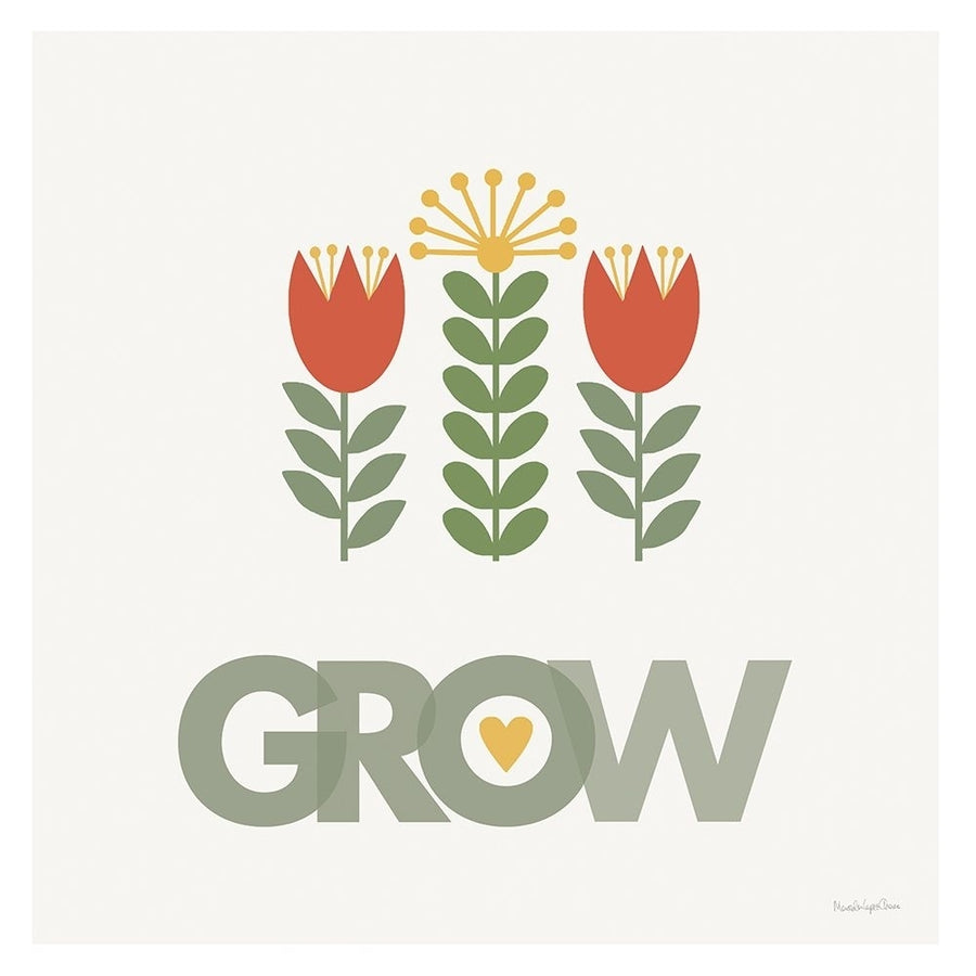 Grow Poster Print - Mercedes Lopez Charro-VARPDX77787 Image 1