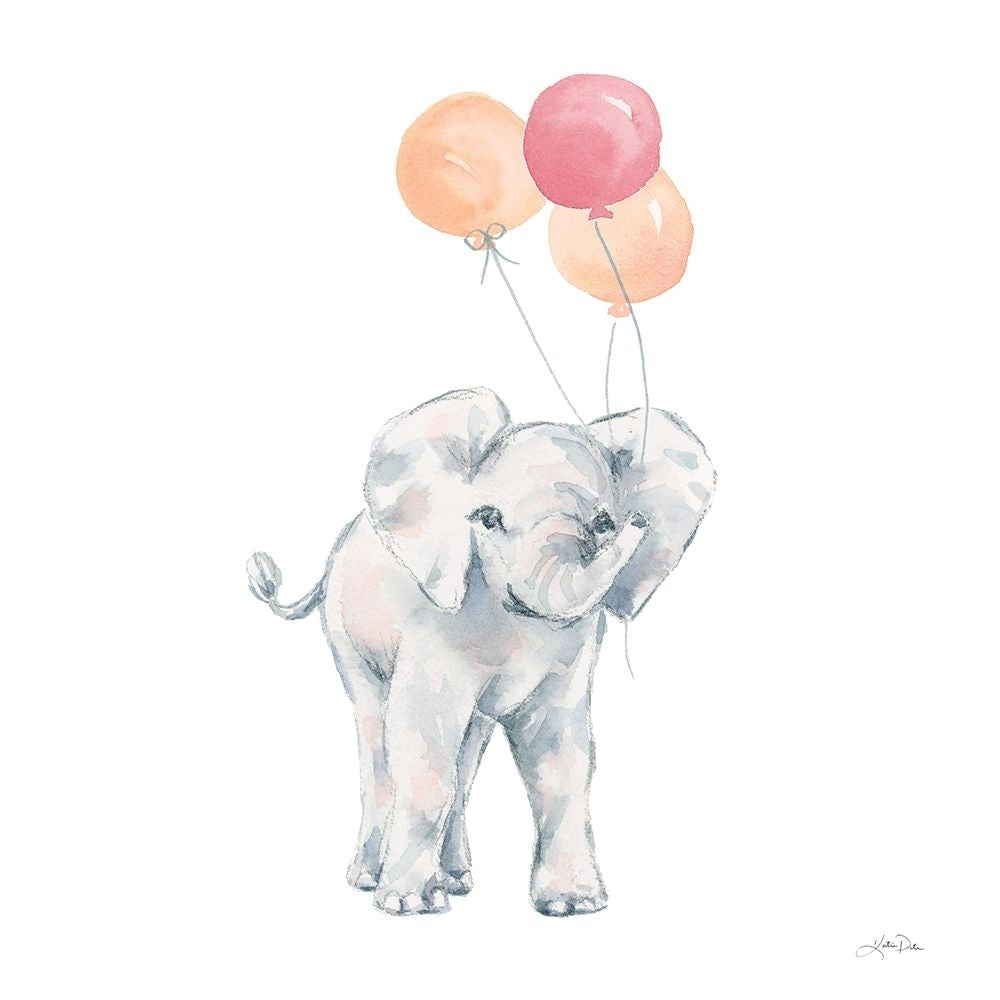 Elephant Celebration Poster Print - Katrina Pete-VARPDX77833 Image 1