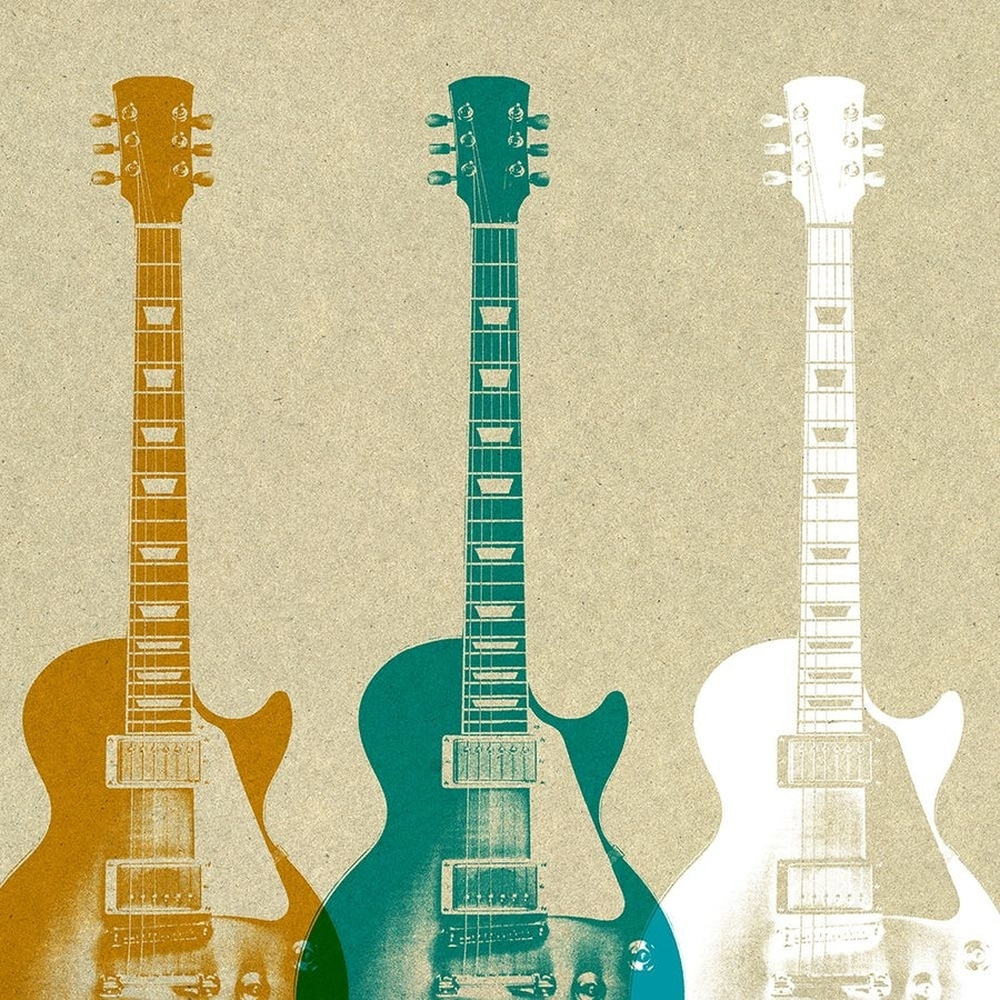 Guitars 3 Poster Print - Stella Bradley-VARPDX85758 Image 1