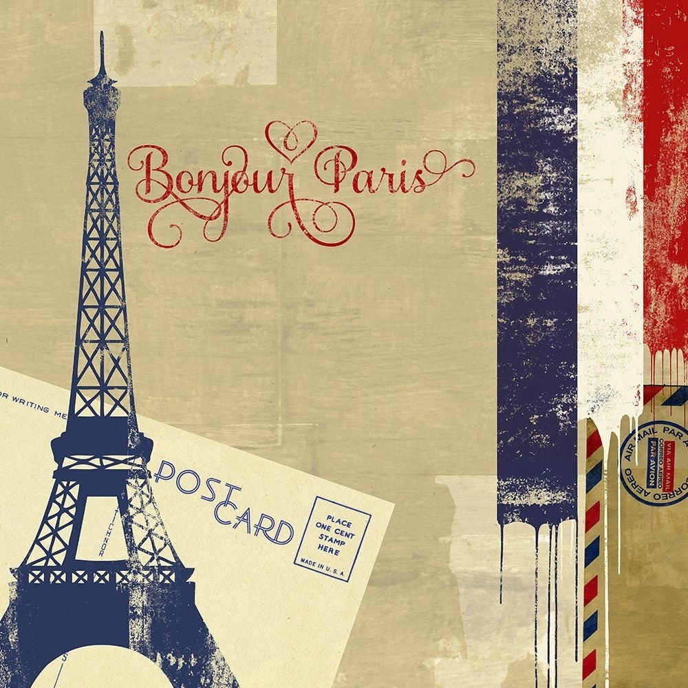 Bonjour Poster Print - Stella Bradley-VARPDX85809 Image 1