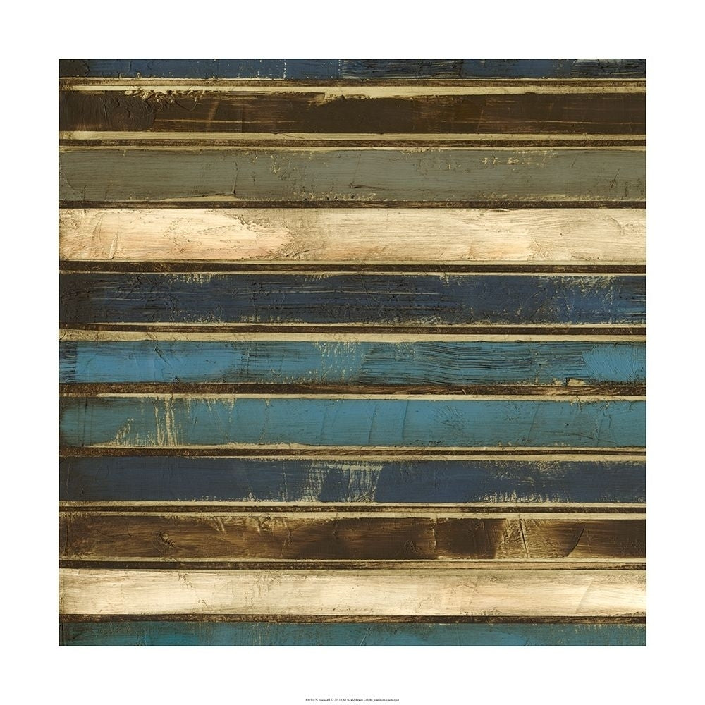 Stacked I Poster Print - Jennifer Goldberger-VARPDX85931FN Image 1