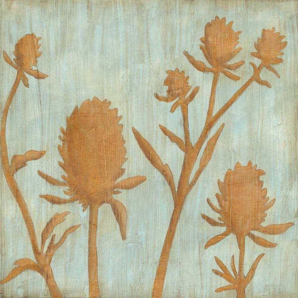 Golden Wildflowers IV Poster Print - Megan Meagher-VARPDX86541FN Image 1