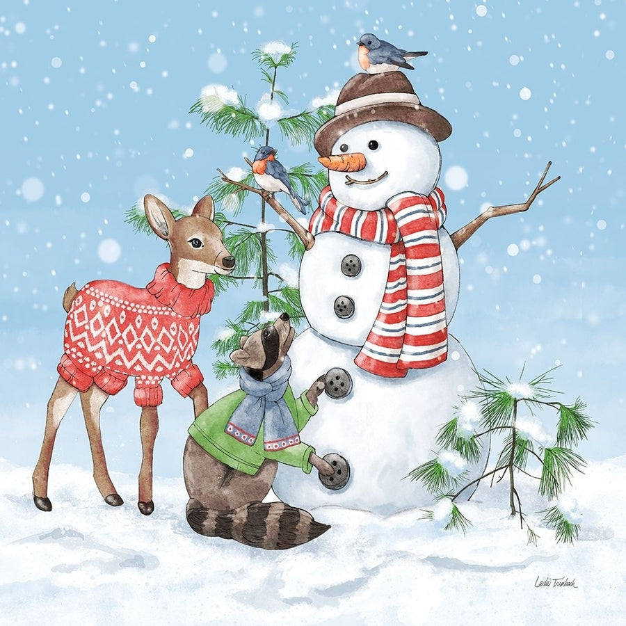 Festive Friends V Poster Print - Leslie Trimbach-VARPDX86983 Image 1