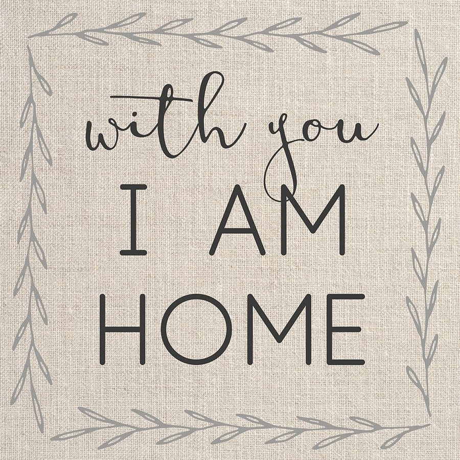 With You I Am Home Poster Print by Bella Dos Santos-VARPDX907DOS2199 Image 1