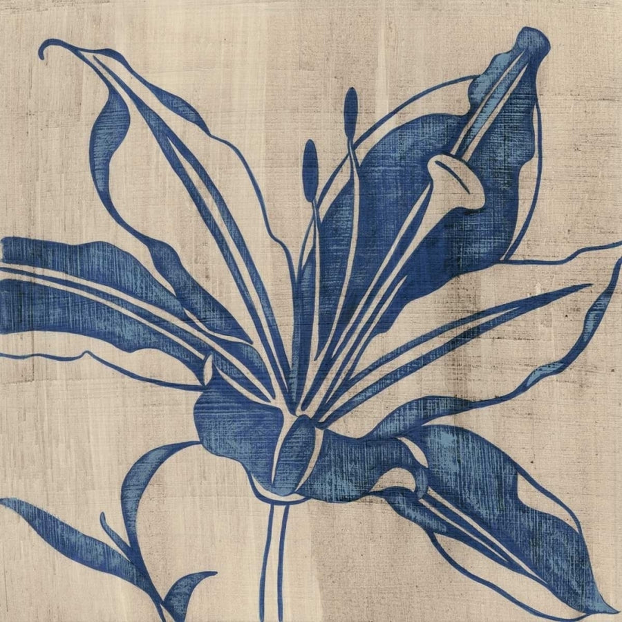 Indigo Lily Poster Print - Chariklia Zarris-VARPDX92336Z Image 1