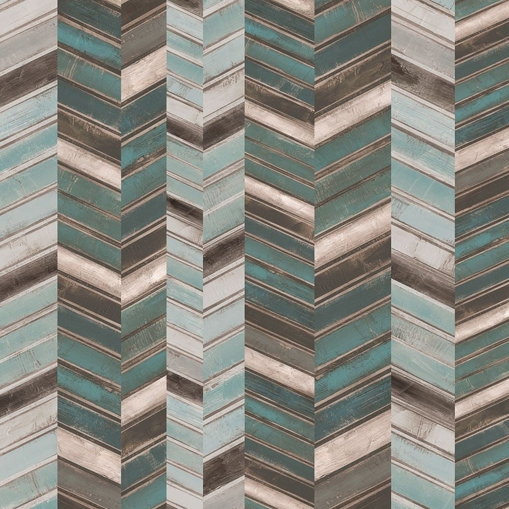 Stacked Chevron I Poster Print - Jennifer Goldberger-VARPDX92395Z Image 1