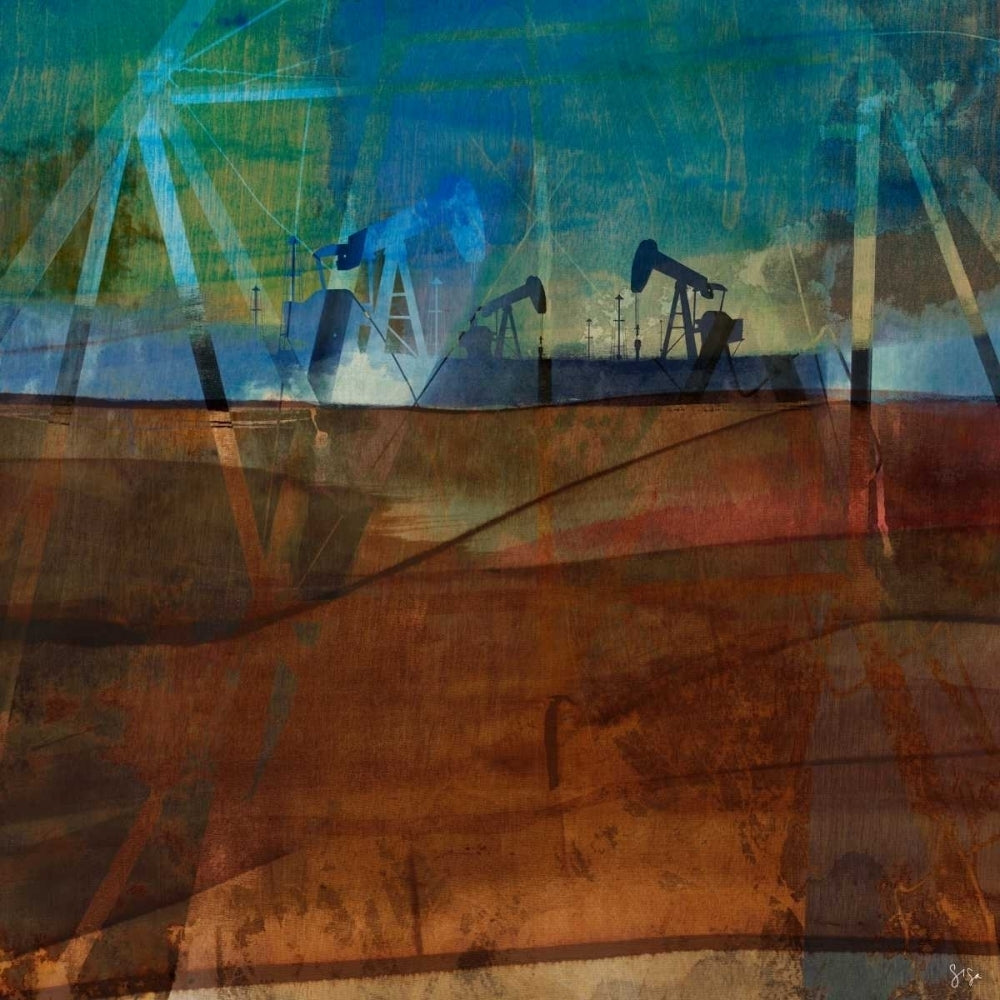 Oil Rig Abstraction II Poster Print - Sisa Jasper-VARPDX94197Z Image 1