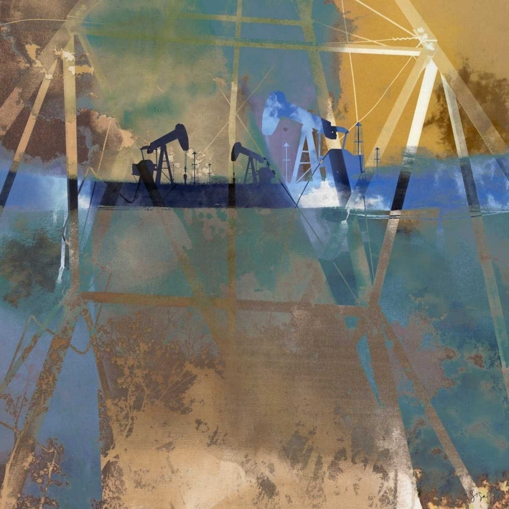 Oil Rig Abstraction I Poster Print - Sisa Jasper-VARPDX94196Z Image 1