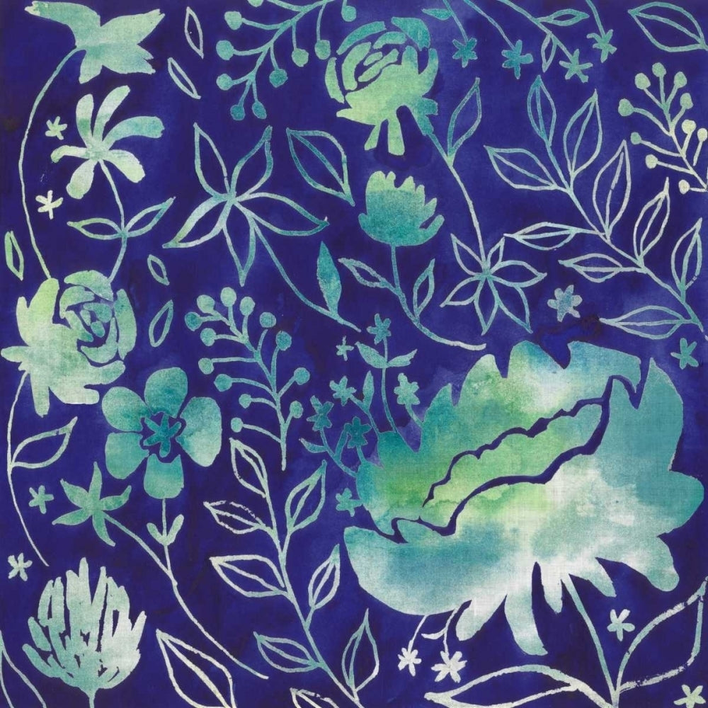 Indigo Batik II Poster Print - Grace Popp-VARPDX98581Z Image 1