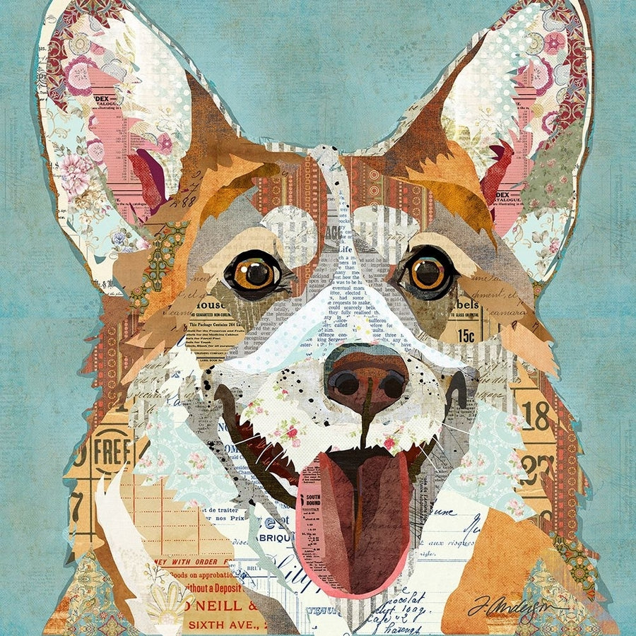 Corgi Poster Print - Traci Anderson-VARPDXA771D Image 1