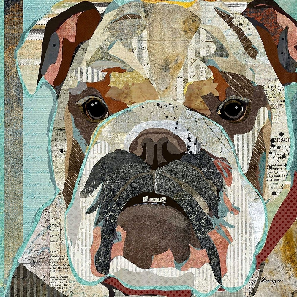 English Bulldog Poster Print - Traci Anderson-VARPDXA772D Image 1