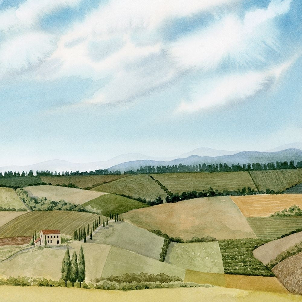 Tuscan Farmland I Poster Print - Grace Popp-VARPDX196583Z Image 1