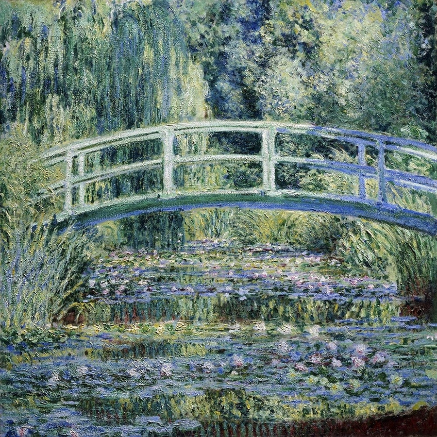 Monet Japanese Bridge II Poster Print - Claude Monet-VARPDX204557Z Image 1