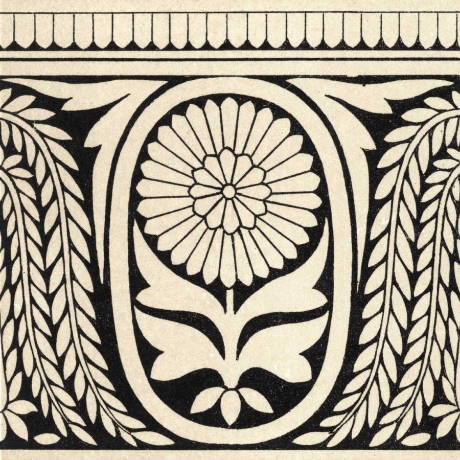 Ornamental Tile Motif VIII Poster Print - Studio Vision-VARPDX21485Z Image 1