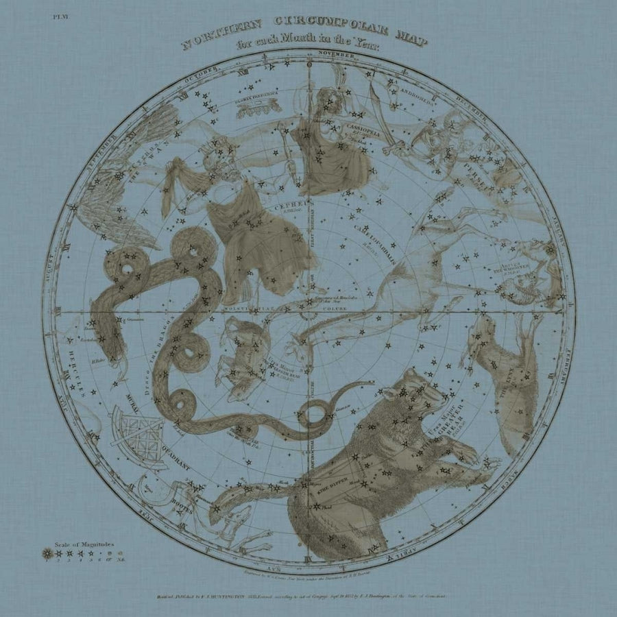 Northern Circumpolar Map Poster Print - W.G. Evans-VARPDX21532Z Image 1