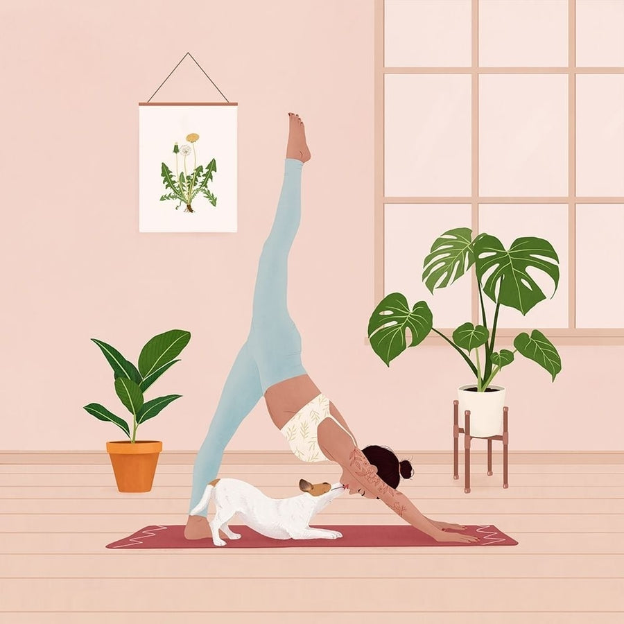 Downward Dog Poster Print - Petra Holikova-VARPDX2438805 Image 1