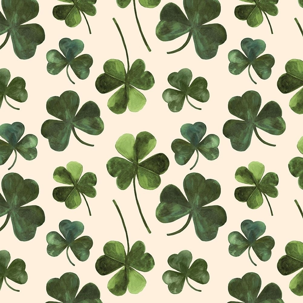 Gilded Shamrock Collection H Poster Print - Victoria Borges-VARPDX2780059 Image 1