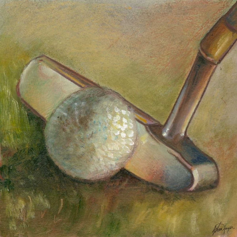 The Putter Poster Print - Ethan Harper-VARPDX30710D Image 1