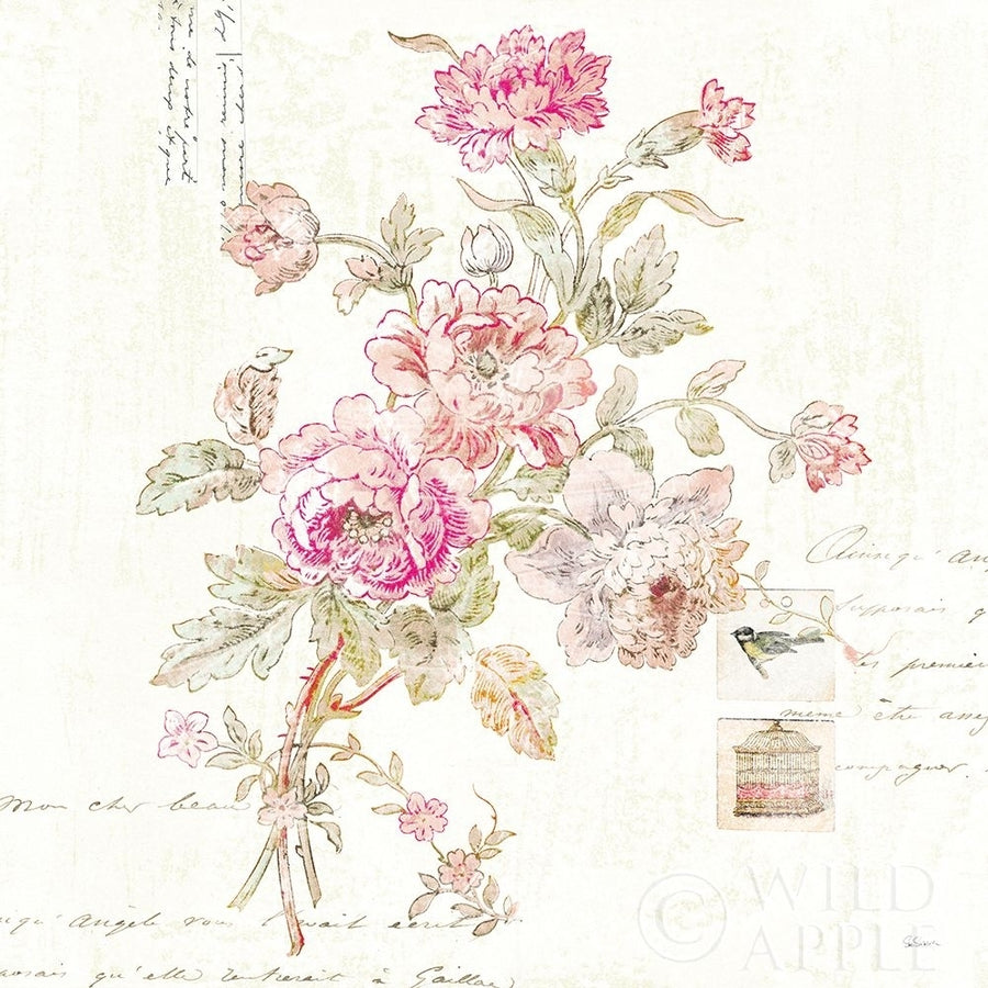 Cottage Roses II Poster Print by Sue Schlabach-VARPDX31597 Image 1