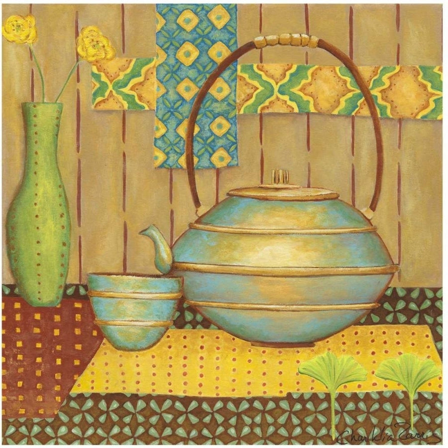 Ginkgo Tea Pot Poster Print - Chariklia Zarris-VARPDX32634D Image 1