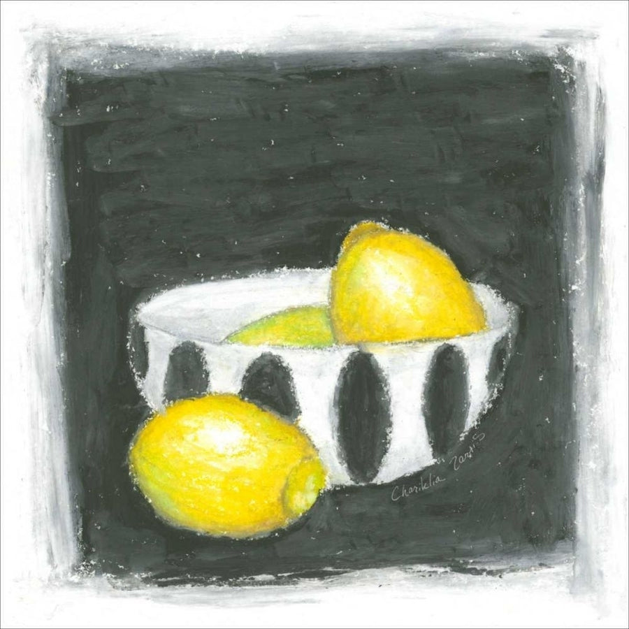 Lemons in Bowl Poster Print - Chariklia Zarris-VARPDX36456DM Image 1