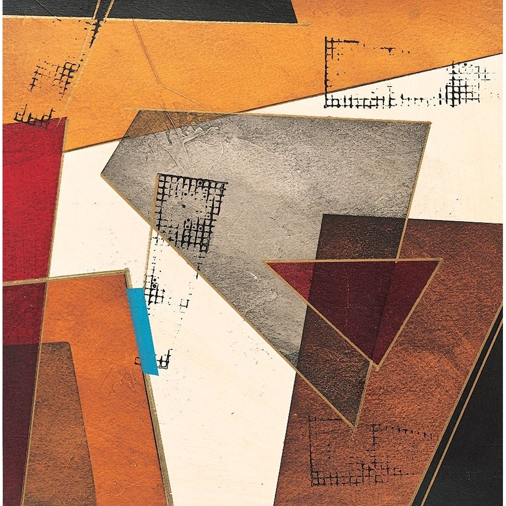 Patchwork Collage Abstract II Poster Print - Unknown-VARPDX3538 Image 1